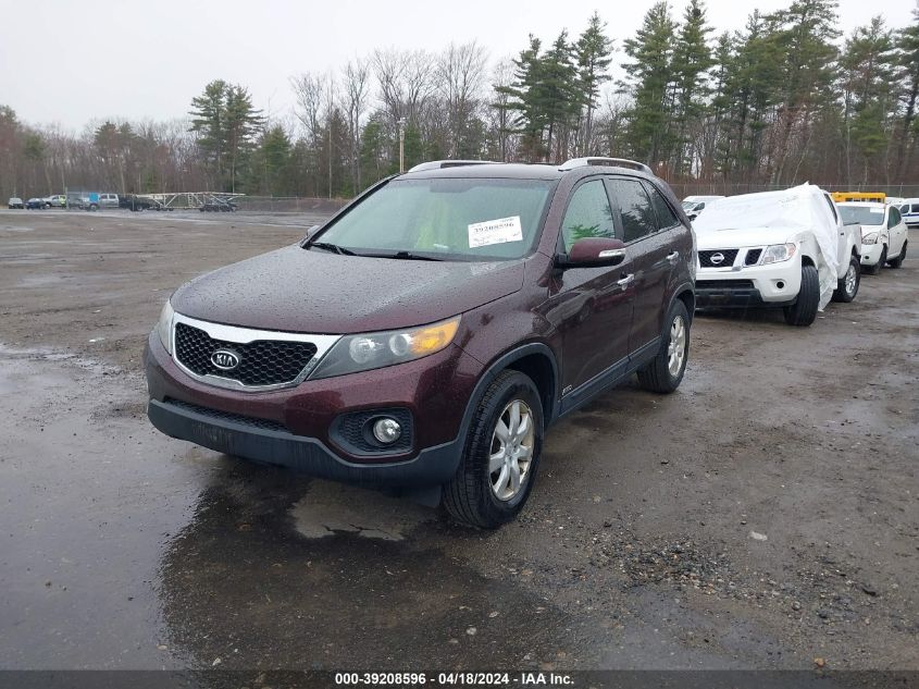 2011 Kia Sorento Lx VIN: 5XYKTCA12BG043227 Lot: 39208596