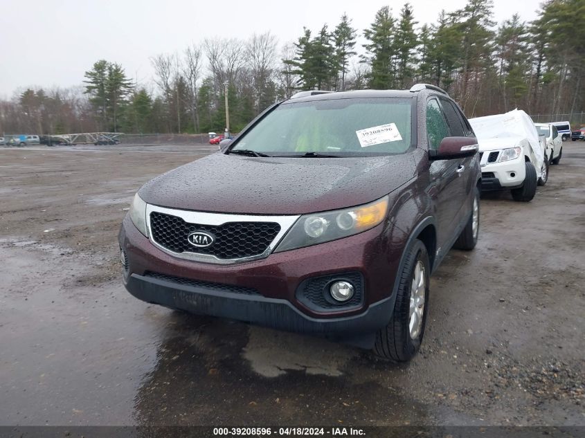 2011 Kia Sorento Lx VIN: 5XYKTCA12BG043227 Lot: 39208596