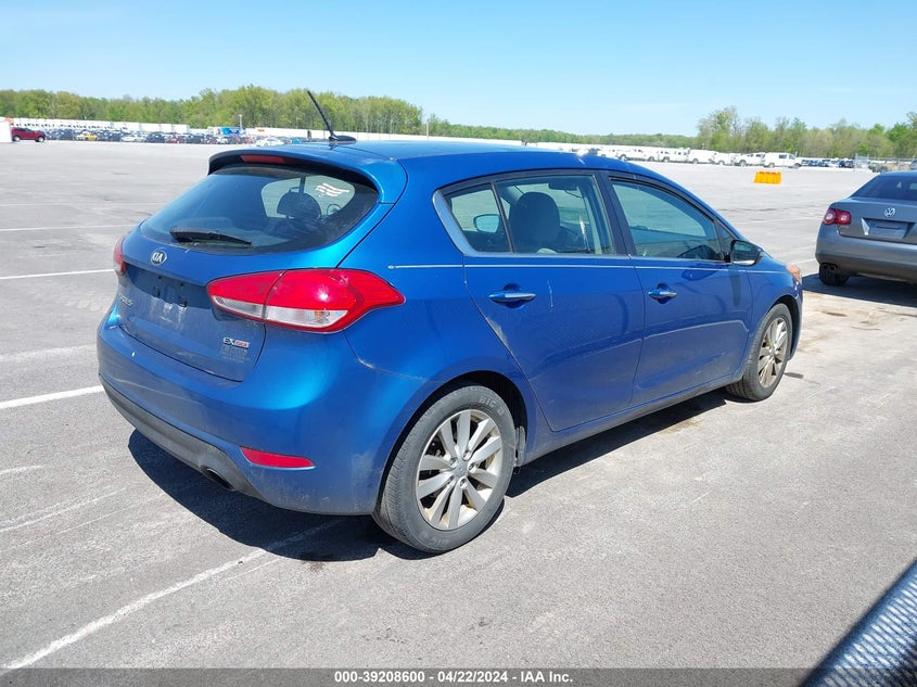 2015 KIA FORTE EX - KNAFX5A85F5273421