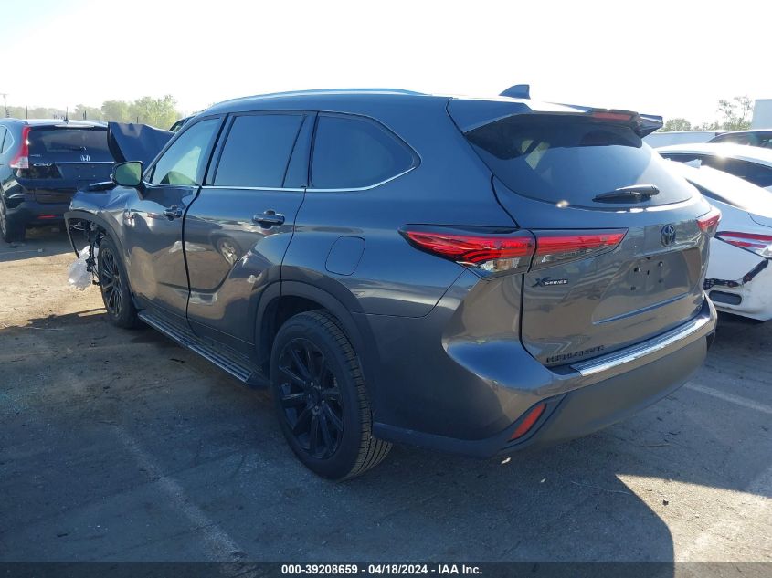 2021 Toyota Highlander Xle VIN: 5TDGZRAH4MS535848 Lot: 39208659