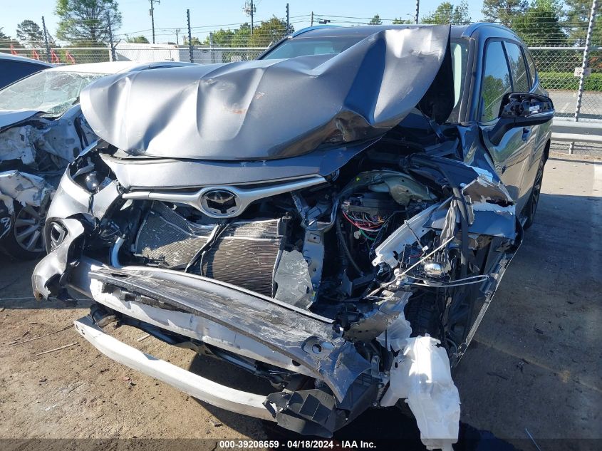 2021 Toyota Highlander Xle VIN: 5TDGZRAH4MS535848 Lot: 39208659