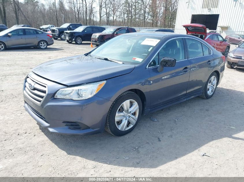 2015 Subaru Legacy 2.5I VIN: 4S3BNAA61F3050657 Lot: 39208671