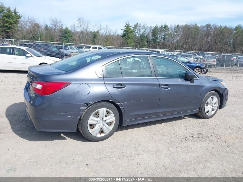 2015 Subaru Legacy 2.5I VIN: 4S3BNAA61F3050657 Lot: 39208671