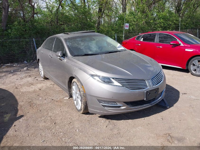 2016 Lincoln Mkz Hybrid VIN: 3LN6L2LU5GR624622 Lot: 39208695