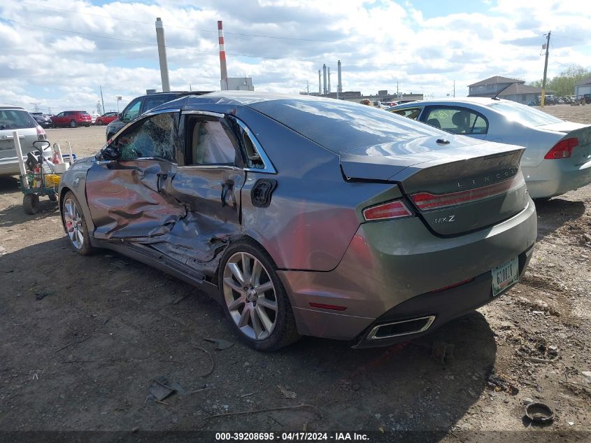 2016 Lincoln Mkz Hybrid VIN: 3LN6L2LU5GR624622 Lot: 39208695