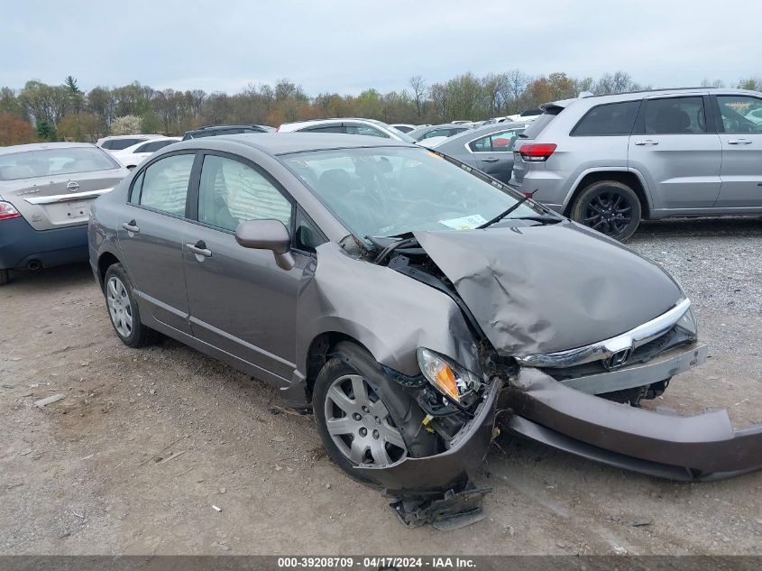 2009 Honda Civic Lx VIN: 1HGFA16599L005842 Lot: 39208709