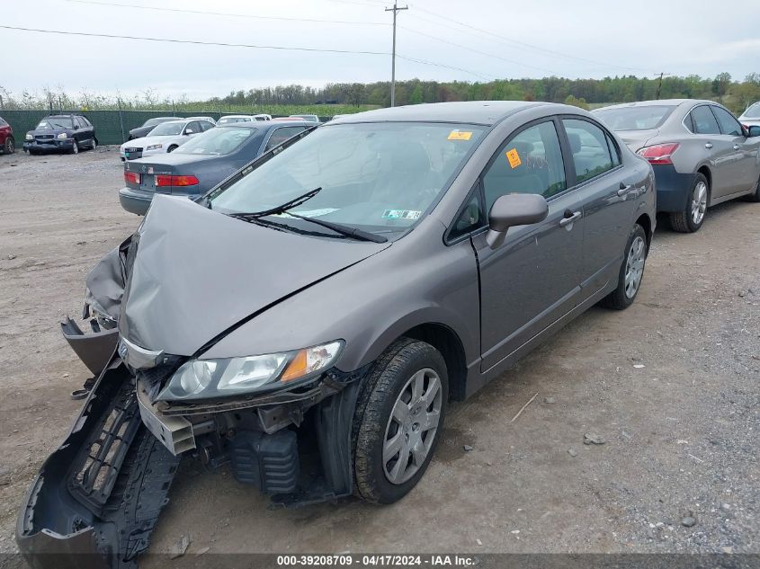 2009 Honda Civic Lx VIN: 1HGFA16599L005842 Lot: 39208709