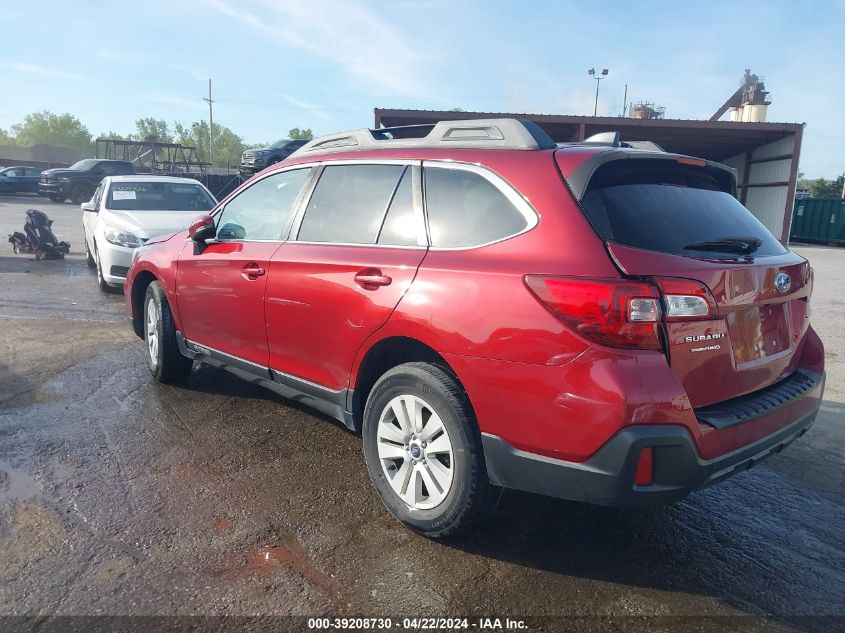 2019 Subaru Outback 2.5I Premium VIN: 4S4BSAFC5K3299881 Lot: 39208730