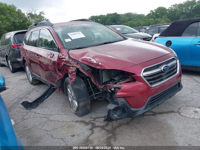 2019 Subaru Outback 2.5I Premium VIN: 4S4BSAFC5K3299881 Lot: 39208730