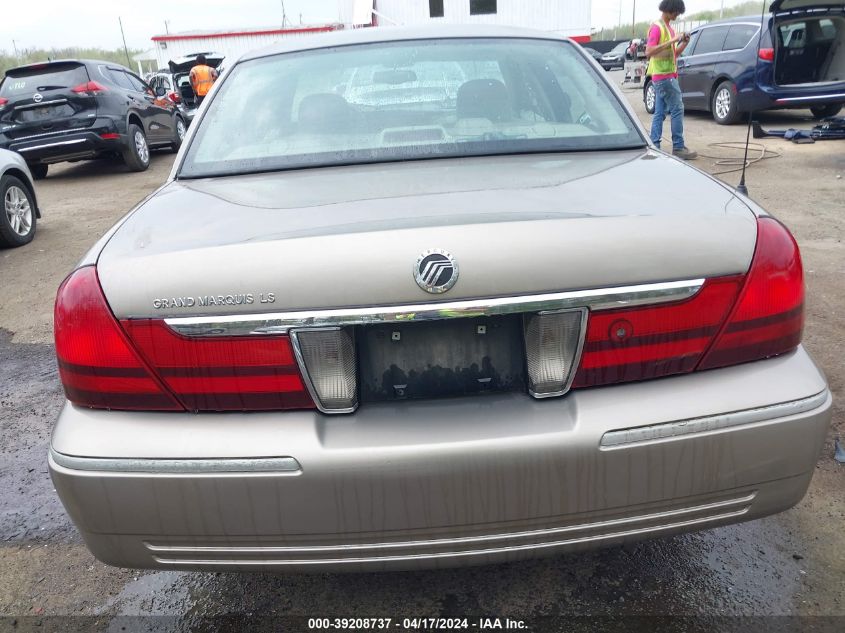 2005 Mercury Grand Marquis Ls/Lse VIN: 2MHHM75WX5X618692 Lot: 39208737