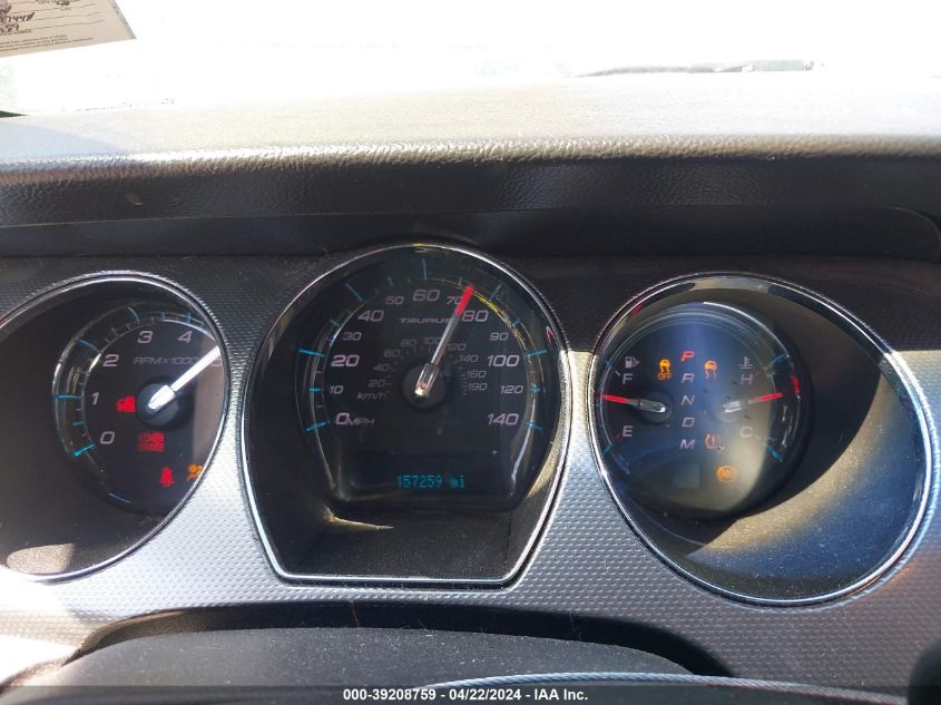 2011 Ford Taurus Sel VIN: 1FAHP2EW3BG174474 Lot: 39208759