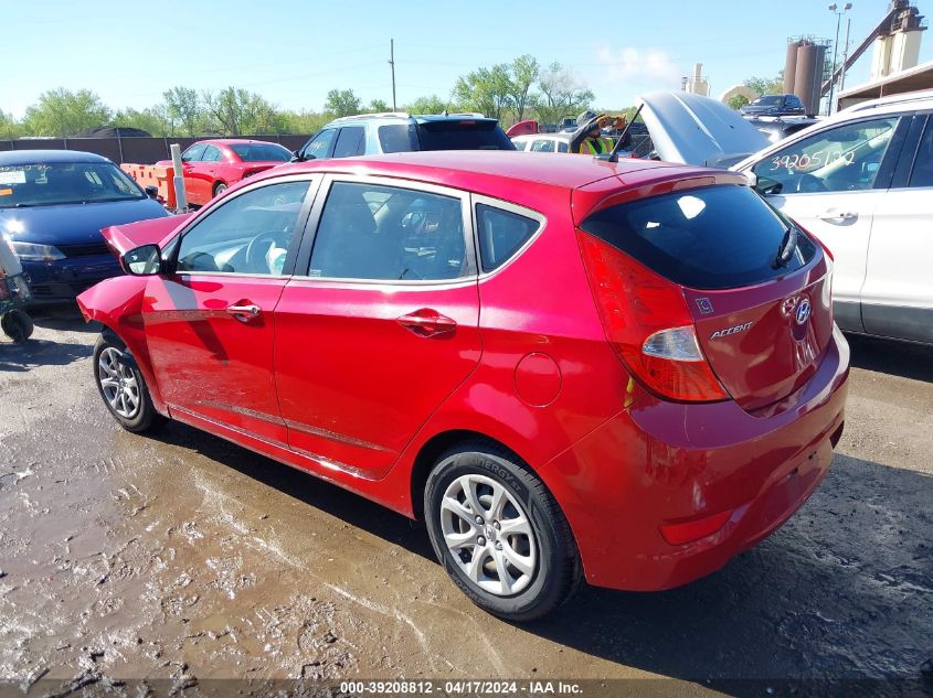 2014 Hyundai Accent Gs VIN: KMHCT5AE8EU165804 Lot: 39208812