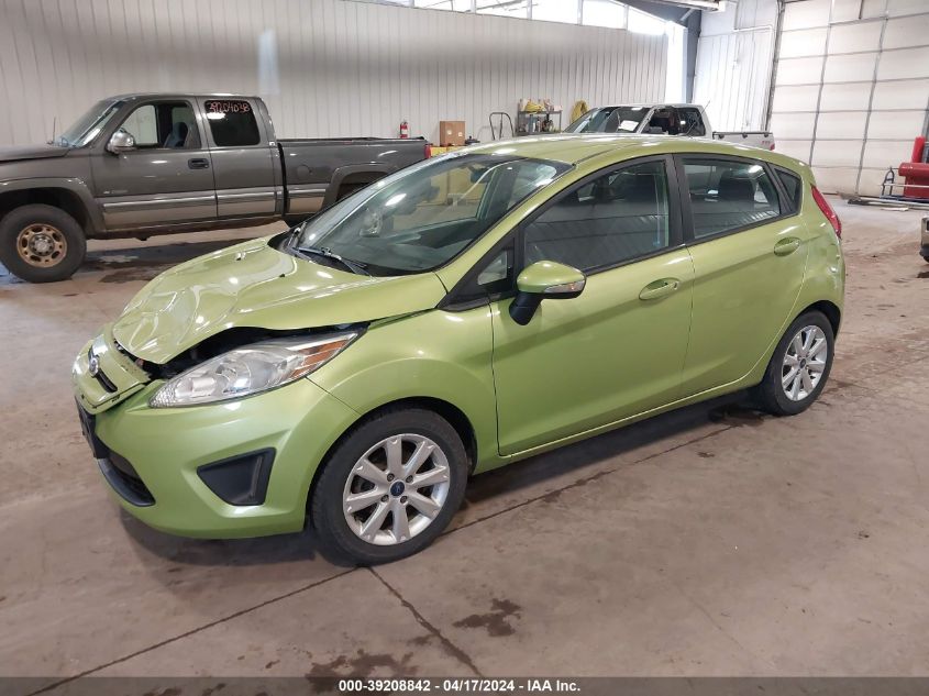 2013 Ford Fiesta Se VIN: 3FADP4EJ9DM119177 Lot: 39208842