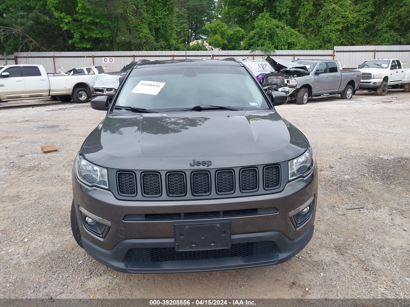 VIN 3C4NJCBB4MT501873 2021 JEEP COMPASS ALTITUDE FWD