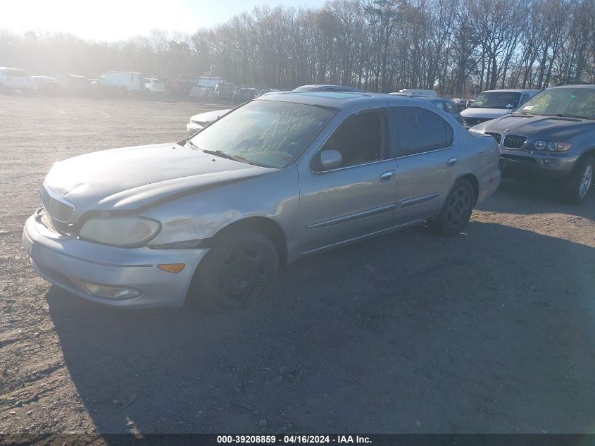 2000 Infiniti I30 Luxury/Touring VIN: JNKCA31A8YT124626 Lot: 39208859