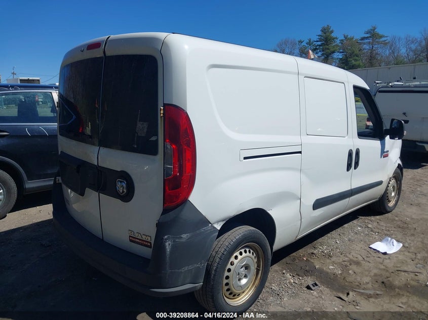 2015 Ram Promaster City Tradesman VIN: ZFBERFAT5F6A73948 Lot: 39208864