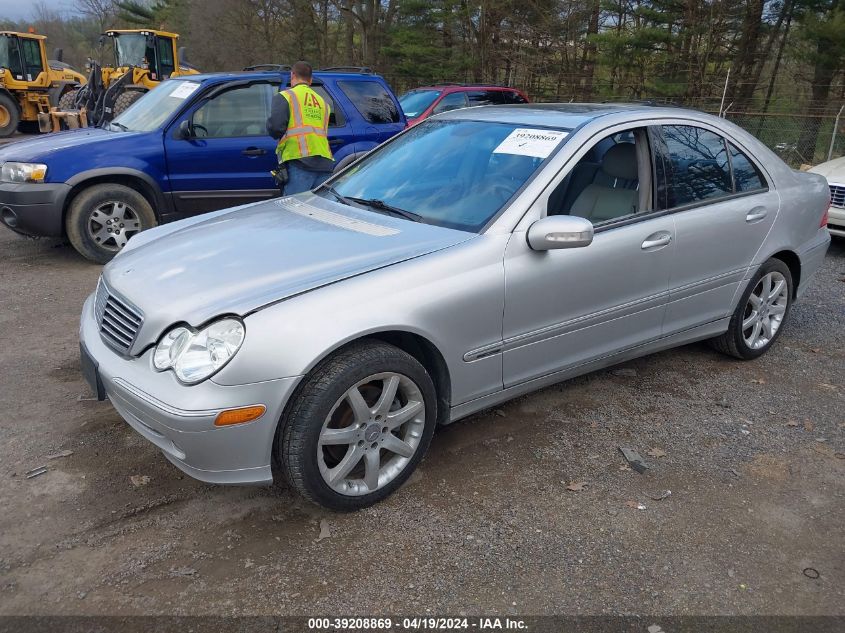 2003 Mercedes-Benz C 320 Sport VIN: WDBRF64J43F430996 Lot: 39208869