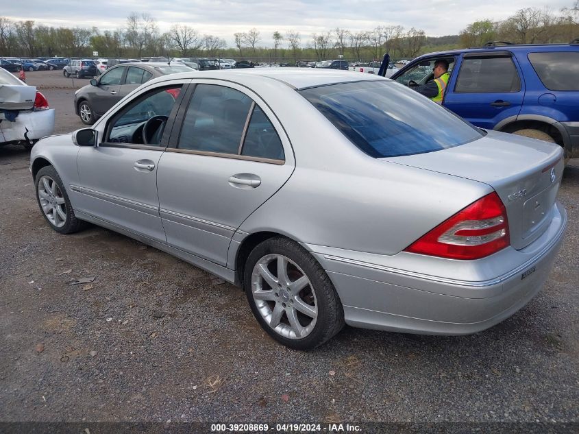 2003 Mercedes-Benz C 320 Sport VIN: WDBRF64J43F430996 Lot: 39208869