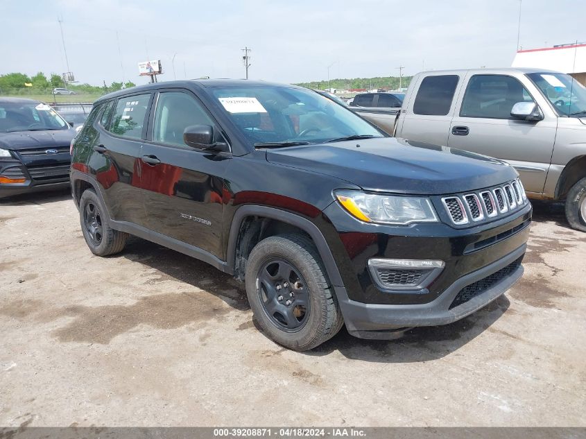 2018 JEEP COMPASS SPORT FWD - 3C4NJCAB4JT339353