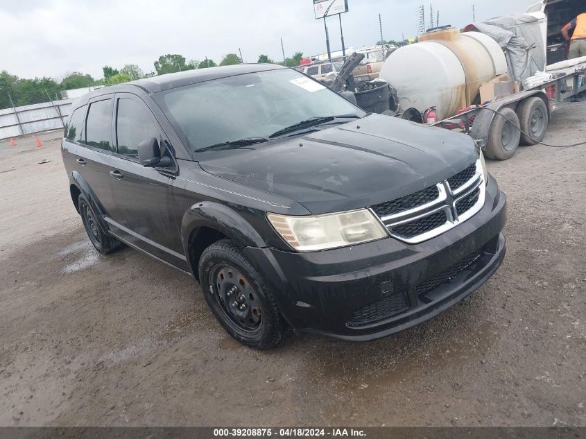 2013 Dodge Journey American Value Pkg VIN: 3C4PDCAB2DT510461 Lot: 39208875