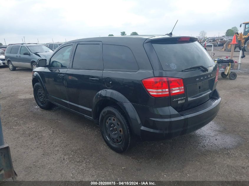 2013 Dodge Journey American Value Pkg VIN: 3C4PDCAB2DT510461 Lot: 39208875