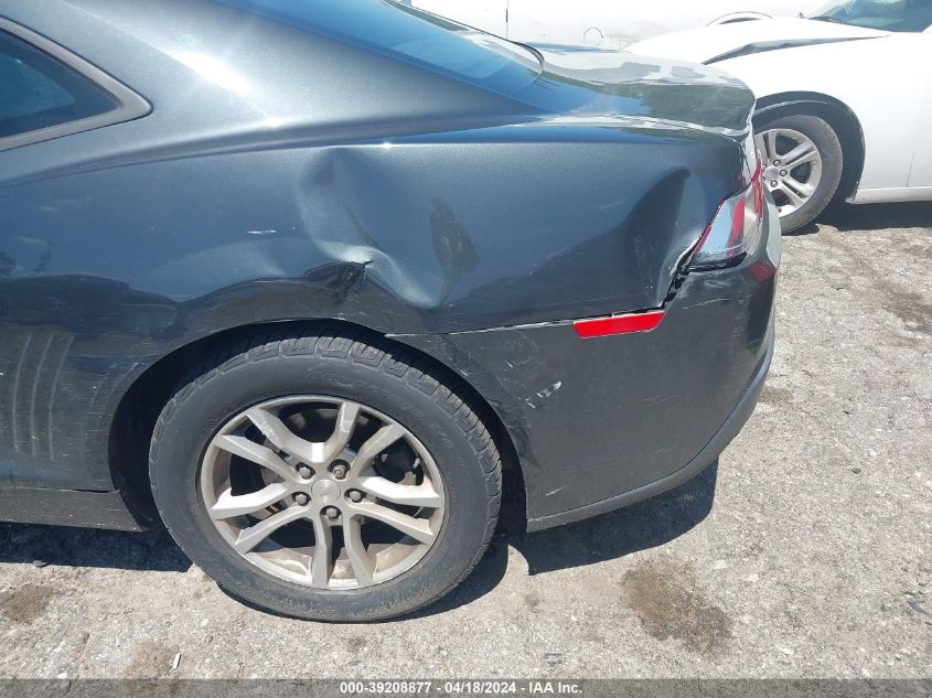 2014 Chevrolet Camaro 2Ls VIN: 2G1FA1E3XE9170999 Lot: 39208877