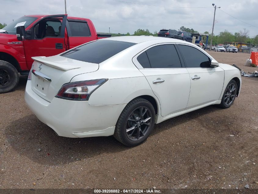 2014 Nissan Maxima 3.5 S VIN: 1N4AA5AP7EC460357 Lot: 39208882