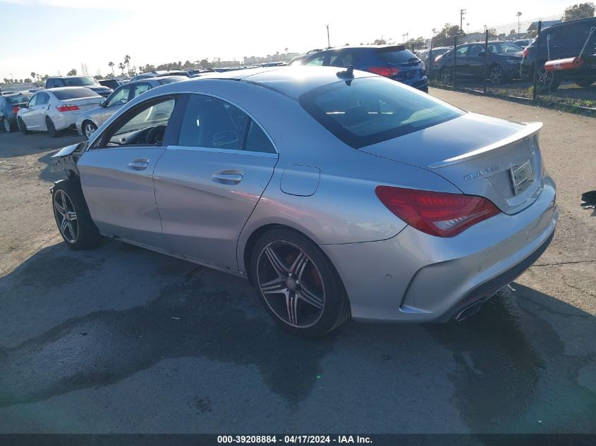 2015 Mercedes-Benz Cla 250 VIN: WDDSJ4EBXFN162078 Lot: 39208884