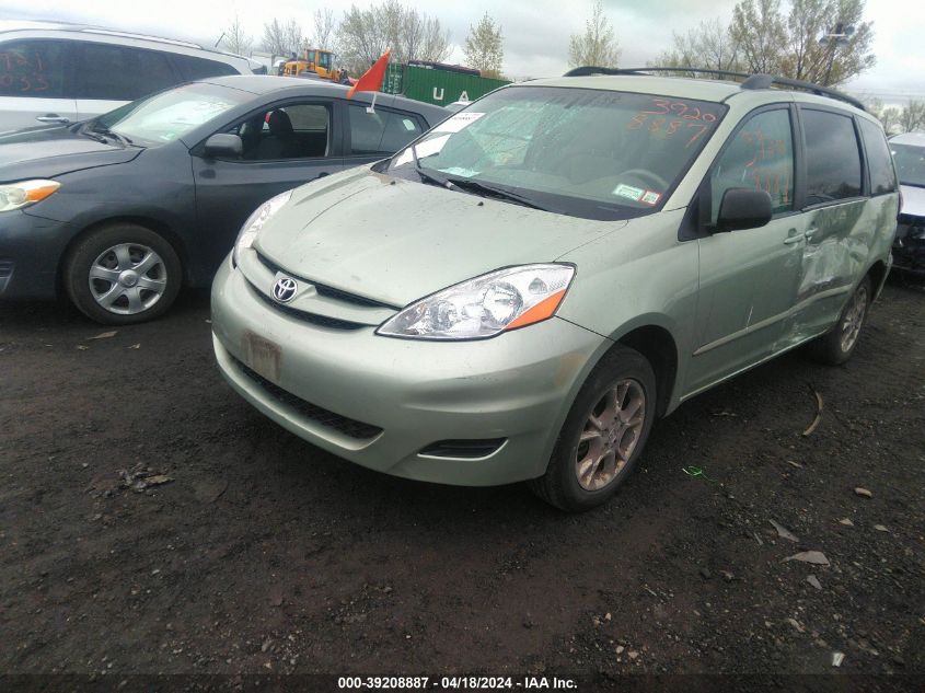 2006 Toyota Sienna Le VIN: 5TDBA23C56S072521 Lot: 39208887