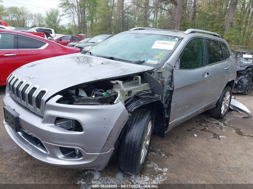 2016 Jeep Cherokee Overland VIN: 1C4PJMJS9GW294914 Lot: 39208895