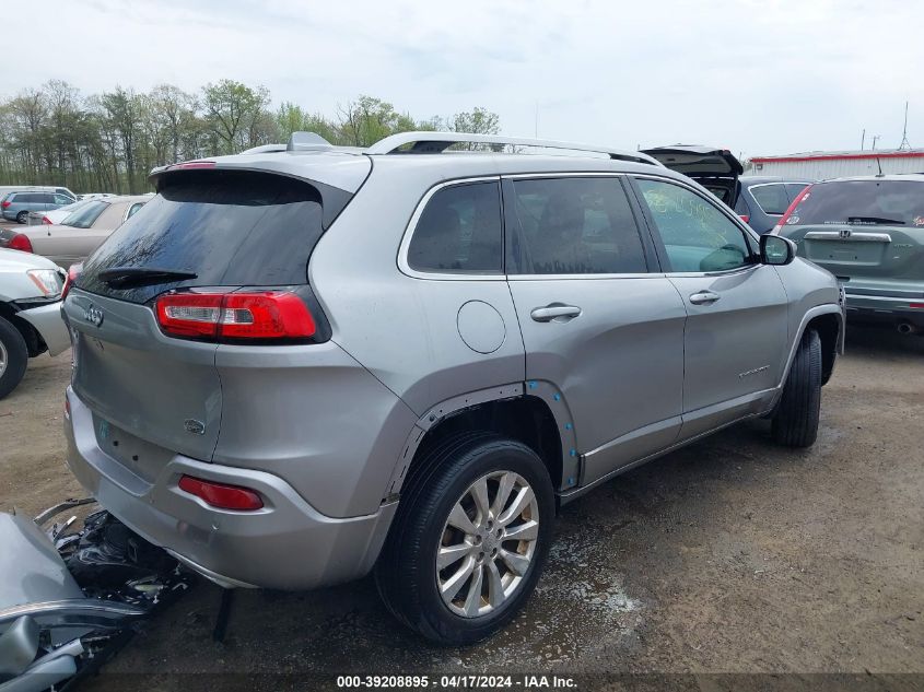 2016 Jeep Cherokee Overland VIN: 1C4PJMJS9GW294914 Lot: 39208895