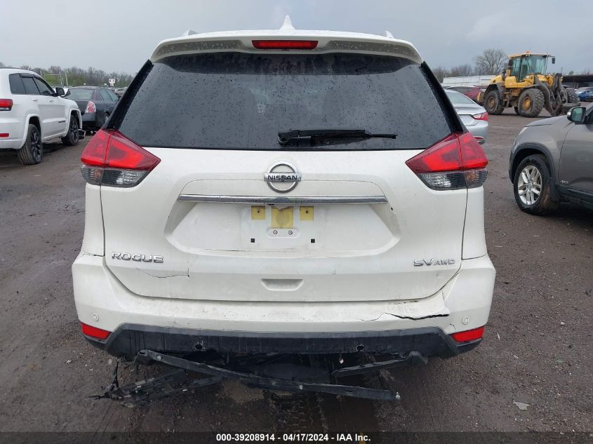 2020 Nissan Rogue Sv Intelligent Awd VIN: JN8AT2MV2LW115041 Lot: 39208914