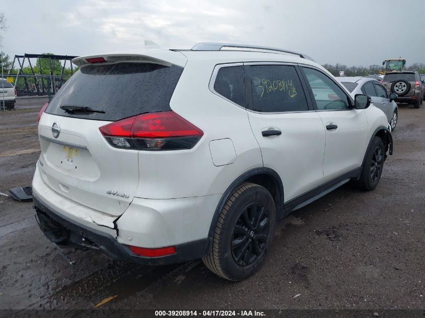 2020 Nissan Rogue Sv Intelligent Awd VIN: JN8AT2MV2LW115041 Lot: 39208914