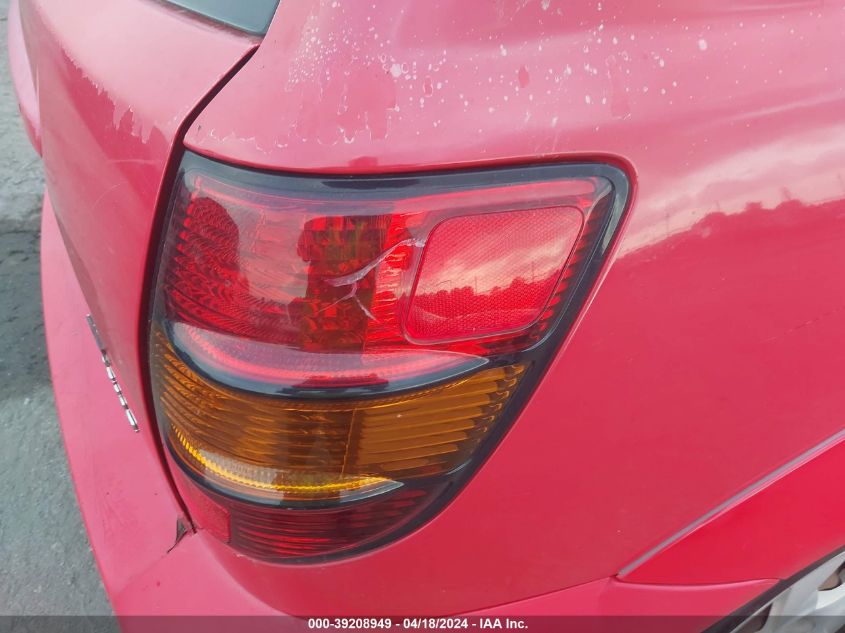 2005 Pontiac Vibe VIN: 5Y2SL63835Z445839 Lot: 39208949