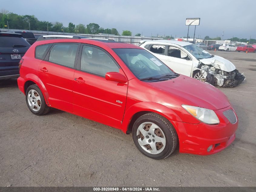 2005 Pontiac Vibe VIN: 5Y2SL63835Z445839 Lot: 39208949