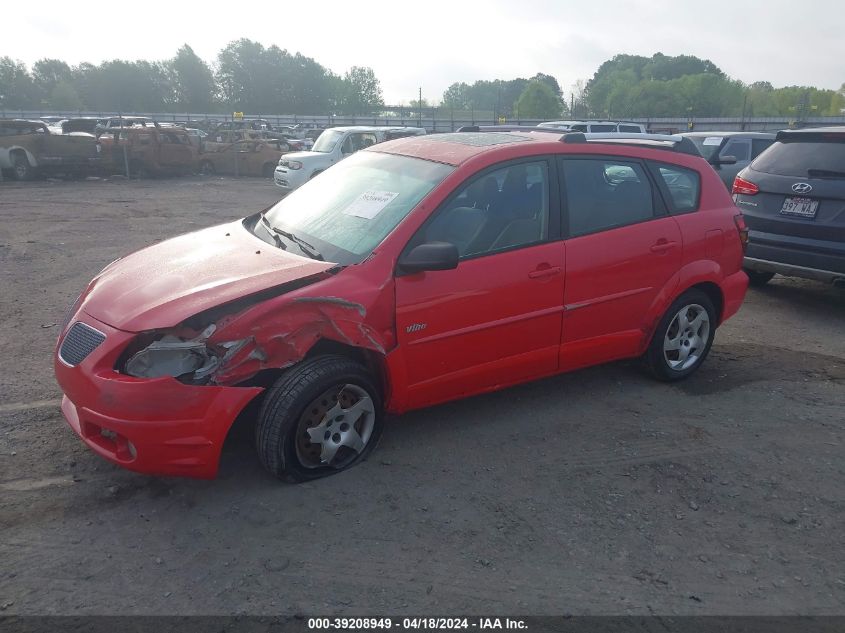 2005 Pontiac Vibe VIN: 5Y2SL63835Z445839 Lot: 39208949