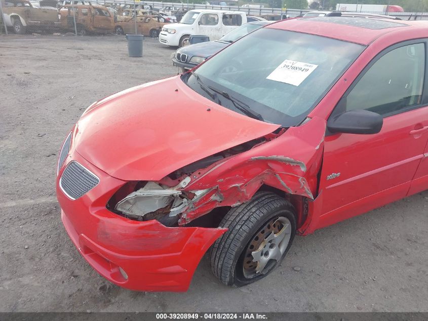 2005 Pontiac Vibe VIN: 5Y2SL63835Z445839 Lot: 39208949