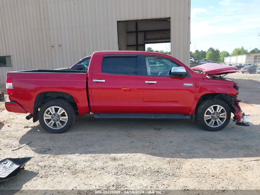 2016 Toyota Tundra Platinum 5.7L V8 VIN: 5TFAW5F10GX554253 Lot: 39208969