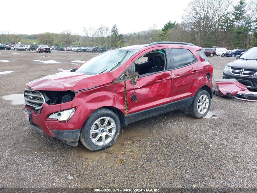 2020 Ford Ecosport Se VIN: MAJ3S2GE1LC312924 Lot: 39208971