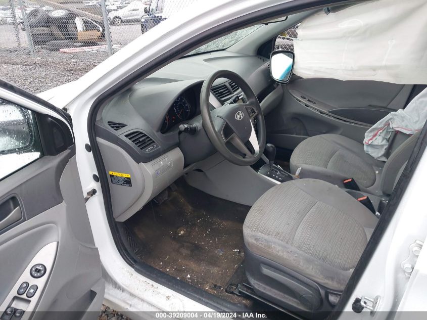 2017 Hyundai Accent Se VIN: KMHCT5AE4HU307280 Lot: 39209004