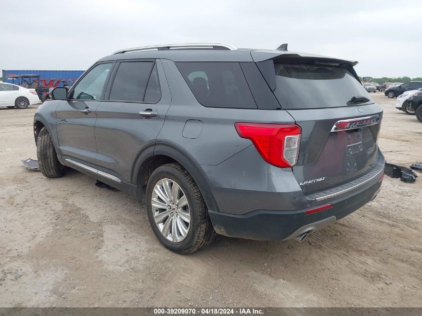 2022 Ford Explorer Limited VIN: 1FMSK7FH5NGB41505 Lot: 39209070