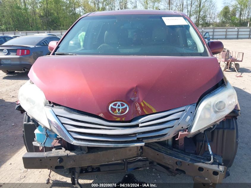 2015 Toyota Sienna Xle Premium 8 Passenger VIN: 5TDYK3DC5FS671009 Lot: 39209075