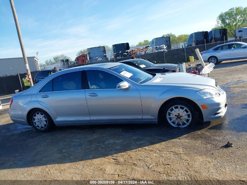 2010 Mercedes-Benz S 550 VIN: WDDNG7BBXAA347961 Lot: 39209109