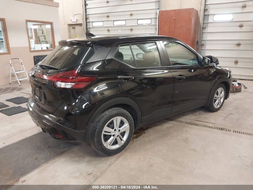 2022 Nissan Kicks S Xtronic Cvt VIN: 3N1CP5BVXNL528365 Lot: 39209121