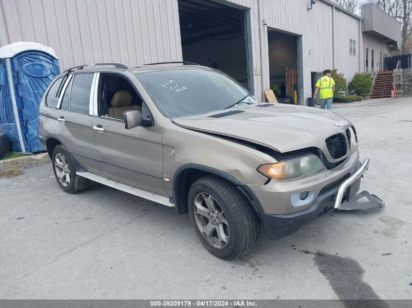 2005 BMW X5 3.0I VIN: 5UXFA13555LY19952 Lot: 39209179