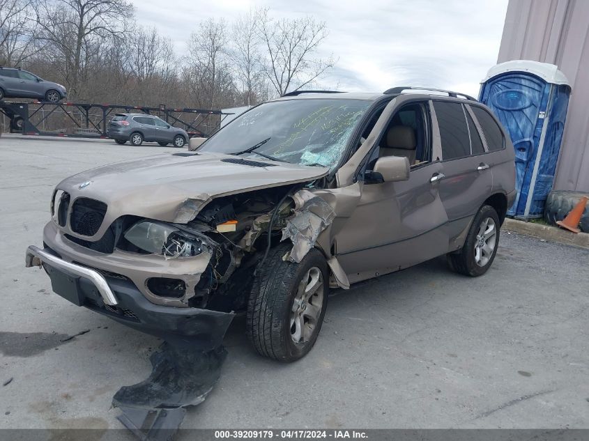 2005 BMW X5 3.0I VIN: 5UXFA13555LY19952 Lot: 39209179