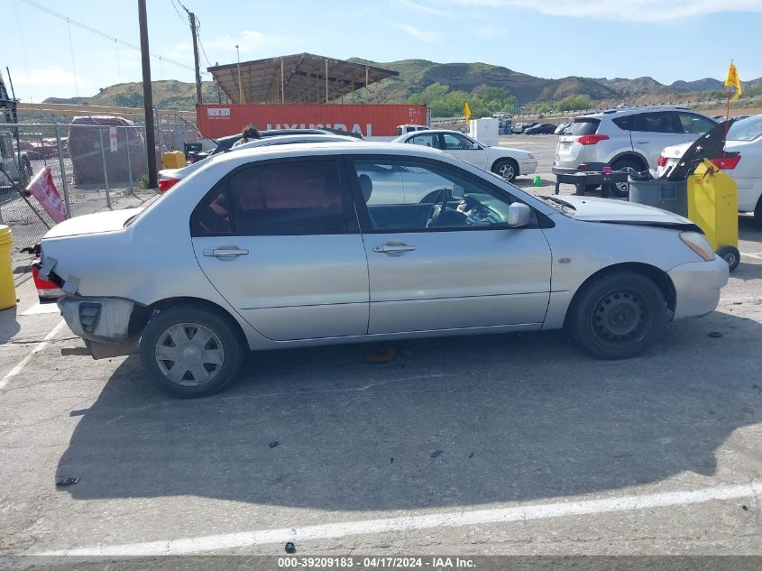 2005 Mitsubishi Lancer Es VIN: JA3AJ26E55U051573 Lot: 39209183