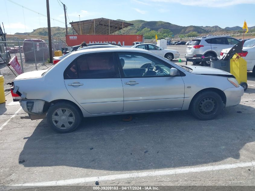 2005 Mitsubishi Lancer Es VIN: JA3AJ26E55U051573 Lot: 39209183