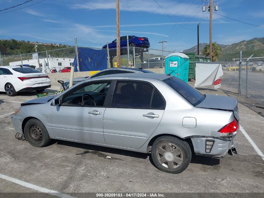 2005 Mitsubishi Lancer Es VIN: JA3AJ26E55U051573 Lot: 39209183