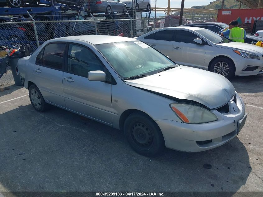 2005 Mitsubishi Lancer Es VIN: JA3AJ26E55U051573 Lot: 39209183